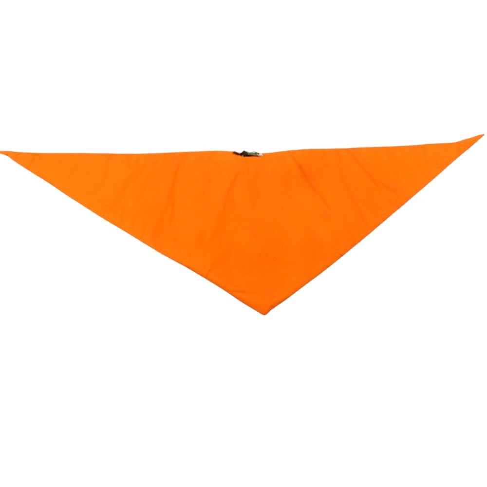 【新品アウトレット】ディースクエアード DSQUARED2 ナイロン ダウンマフラー ネックウォーマー オレンジ【 状態ランクN- 】【 メンズ 】