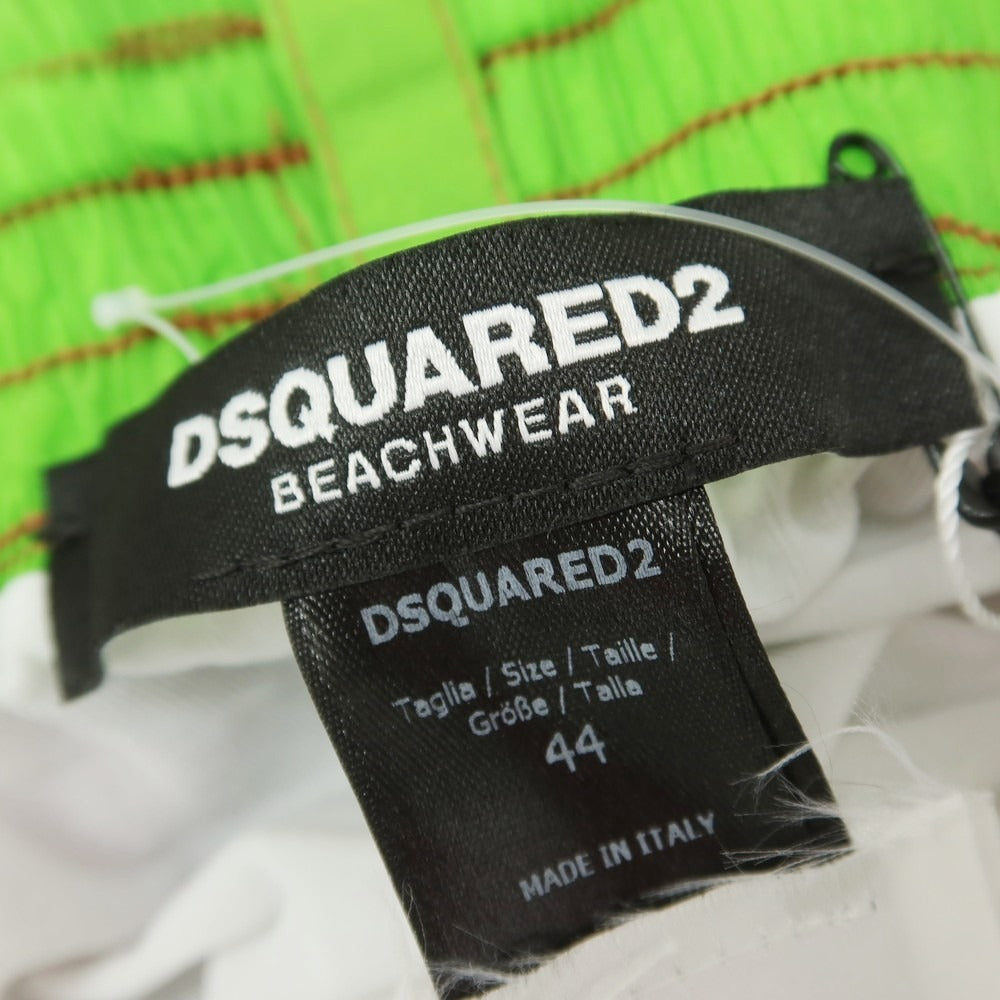 【新品】ディースクエアード DSQUARED2 スイムウェア 水着 ブラウン系【 44 】【 状態ランクN 】【 メンズ 】