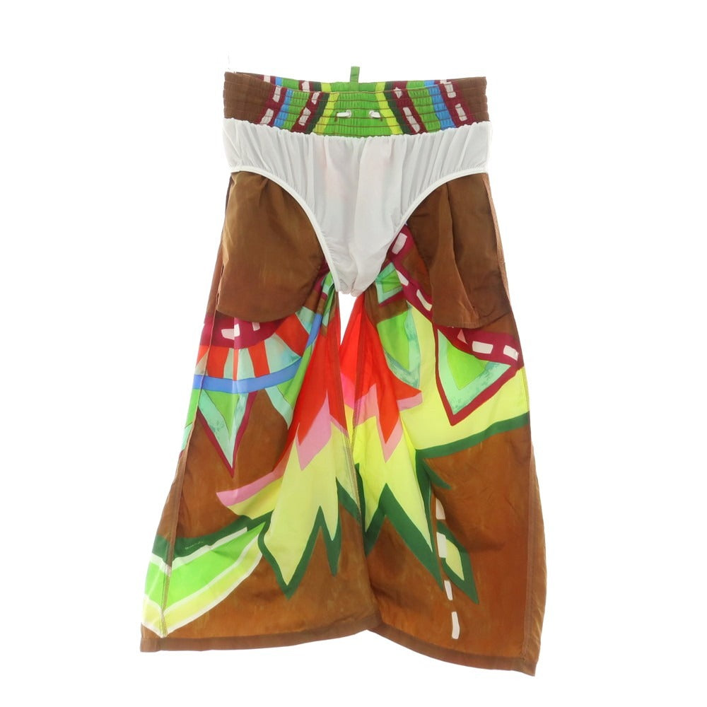 【新品】ディースクエアード DSQUARED2 スイムウェア 水着 ブラウン系【 44 】【 状態ランクN 】【 メンズ 】