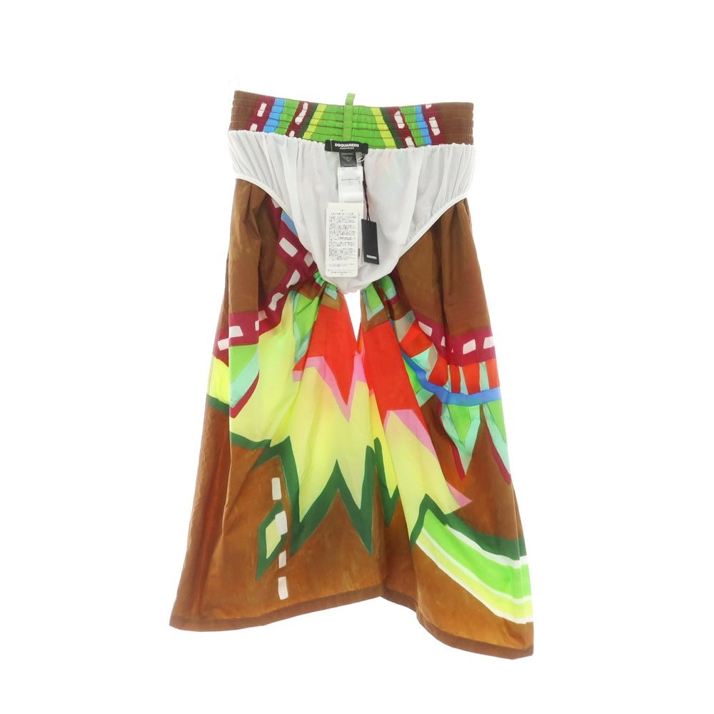 【新品】ディースクエアード DSQUARED2 スイムウェア 水着 ブラウン系【 44 】【 状態ランクN 】【 メンズ 】