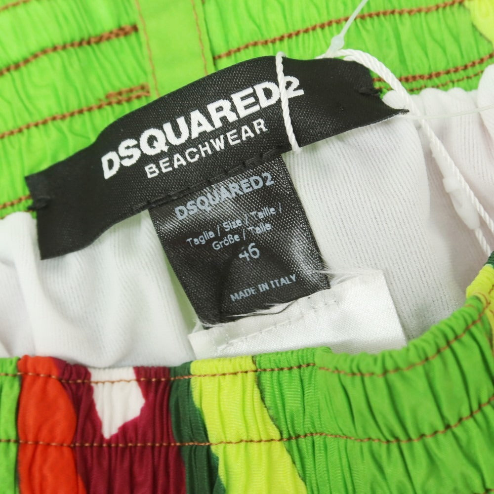 【新品】ディースクエアード DSQUARED2 スイムウェア 水着 ブラウン系【 46 】【 状態ランクN 】【 メンズ 】