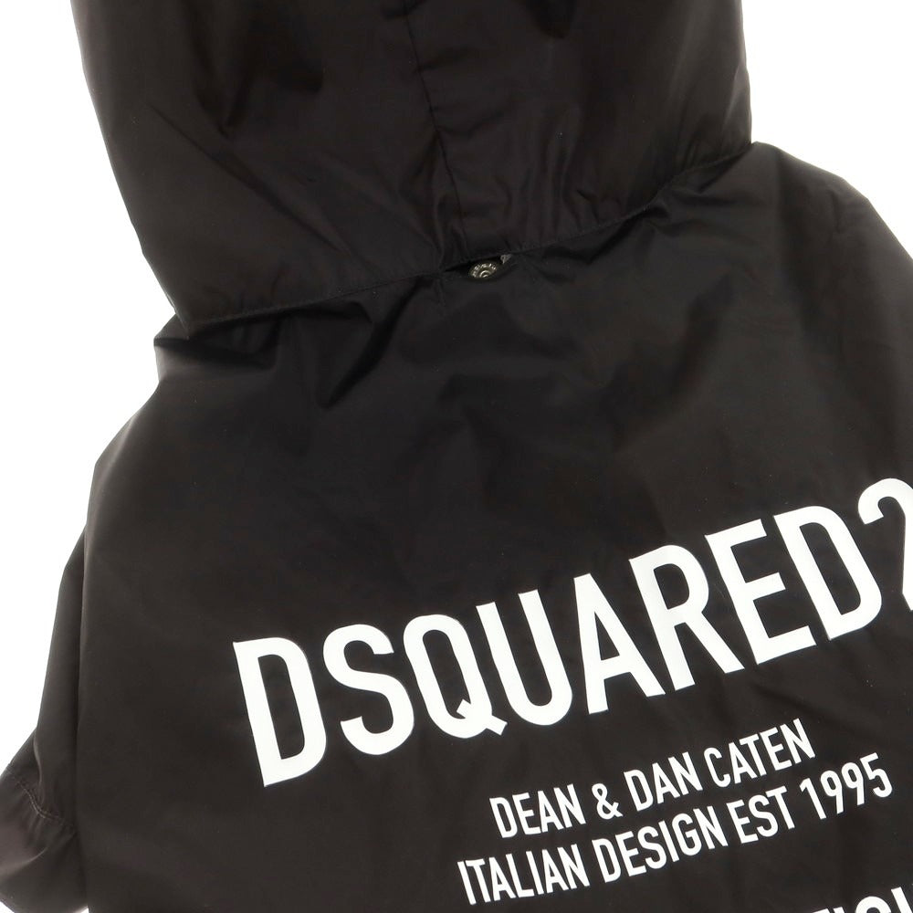【新品】ディースクエアード DSQUARED2 ドッグウェア 犬用ナイロンパーカー ブラック【 3 】【 状態ランクN 】【 メンズ 】