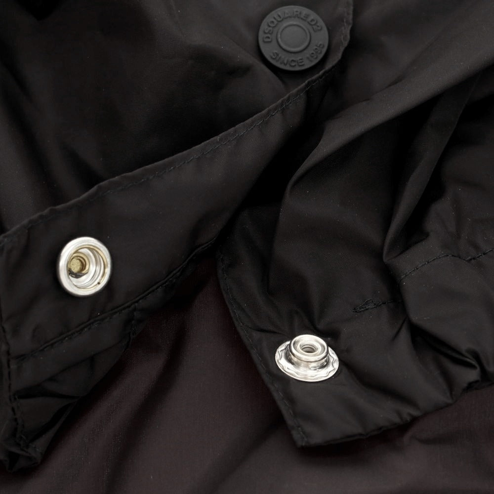 【新品】ディースクエアード DSQUARED2 ドッグウェア 犬用ナイロンパーカー ブラック【 3 】【 状態ランクN 】【 メンズ 】