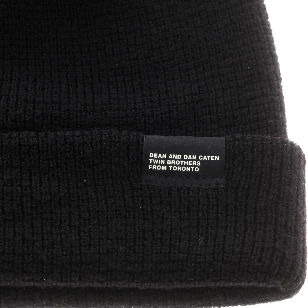 【新品】ディースクエアード DSQUARED2 ウール ニットキャップ ブラック【 UNI 】【 状態ランクN 】【 メンズ 】