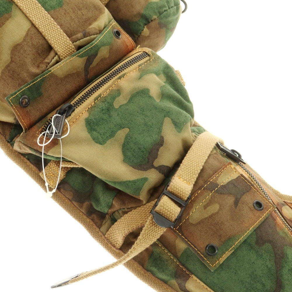 【新品アウトレット】ディースクエアード DSQUARED2 カモフラージュ柄 ボディバッグ カーキ系【 状態ランクN- 】【 メンズ 】