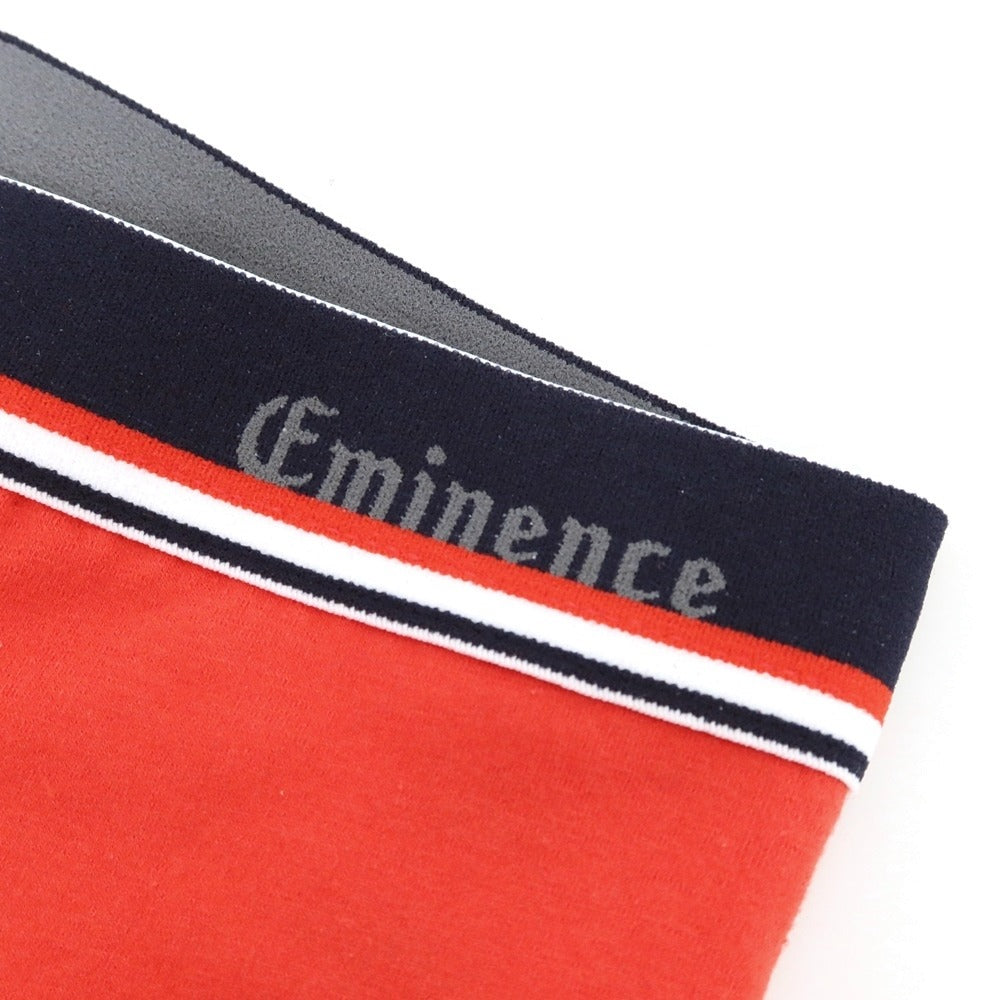 【新品】エミネンス プールオム EMINENCE POUR HOMME フランス製 コットンポリウレタン ボクサーパンツ 下着 アンダーウェア レッド【 3(M) 】【 状態ランクN 】【 メンズ 】