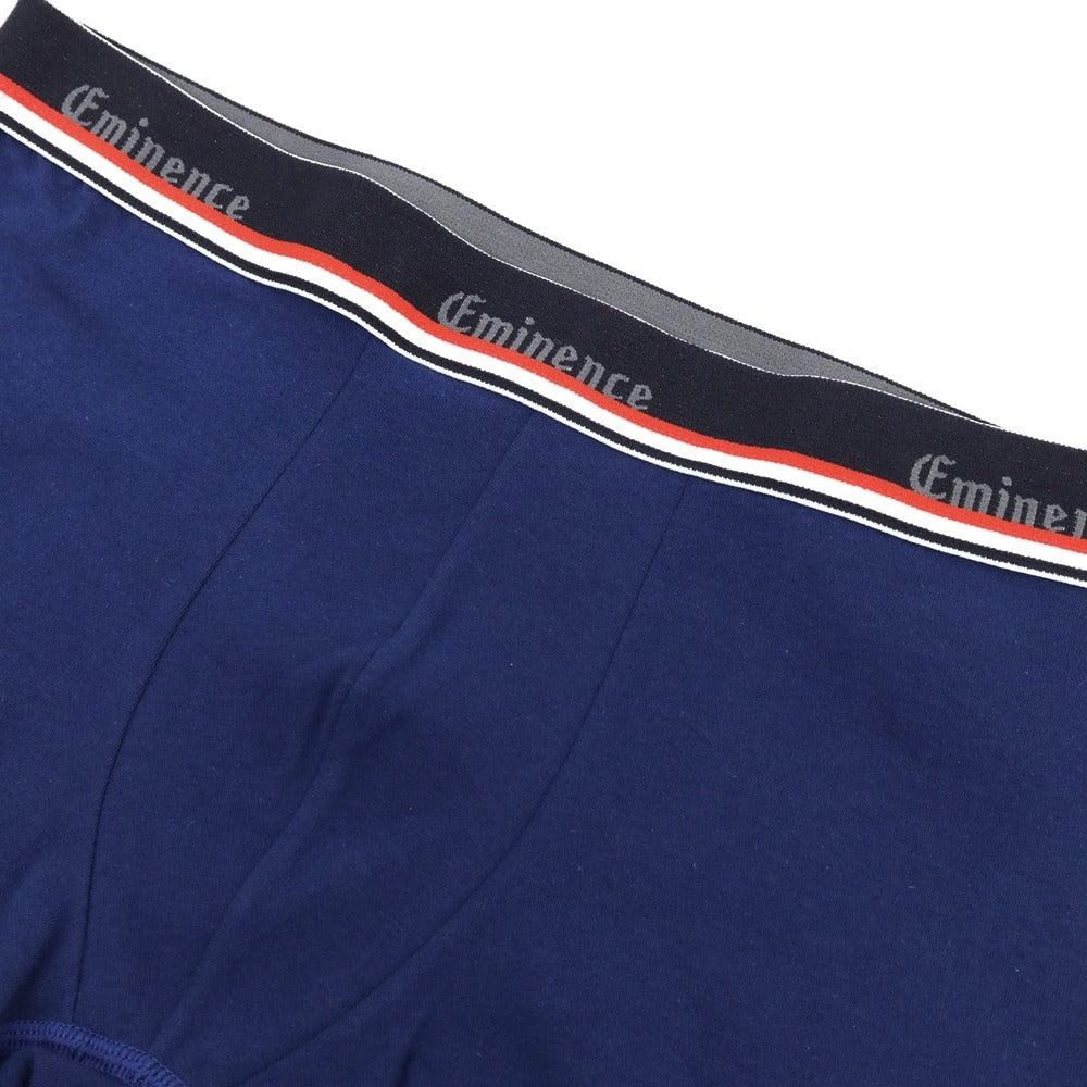 【新品】エミネンス プールオム EMINENCE POUR HOMME フランス製 コットンポリウレタン ボクサーパンツ 下着 アンダーウェア ダークブルー【 4(L) 】【 状態ランクN 】【 メンズ 】
