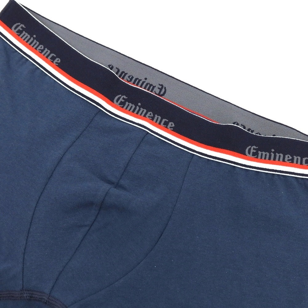 【新品】エミネンス プールオム EMINENCE POUR HOMME フランス製 コットンポリウレタン ボクサーパンツ 下着 アンダーウェア ネイビー【 3(M) 】【 状態ランクN 】【 メンズ 】