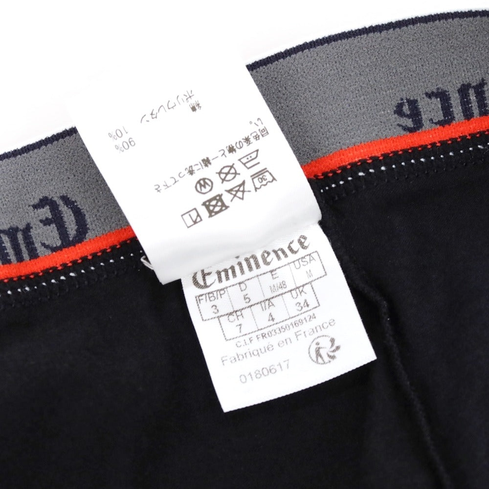 【新品】エミネンス プールオム EMINENCE POUR HOMME フランス製 コットンポリウレタン ボクサーパンツ 下着 アンダーウェア ブラック【 3(M) 】【 状態ランクN 】【 メンズ 】