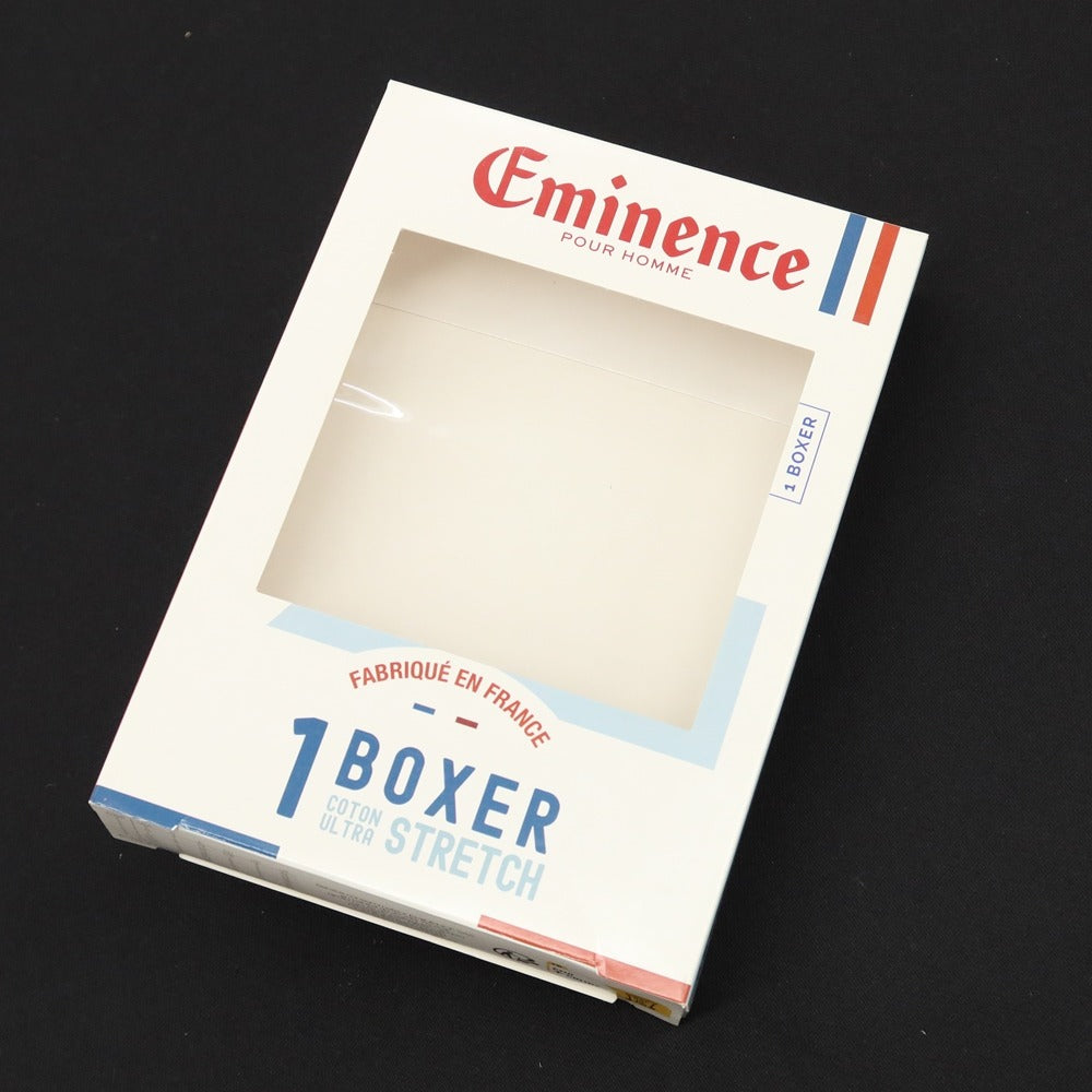 【新品】エミネンス プールオム EMINENCE POUR HOMME フランス製 コットンポリウレタン ボクサーパンツ 下着 アンダーウェア ブラック【 4(L) 】【 状態ランクN 】【 メンズ 】