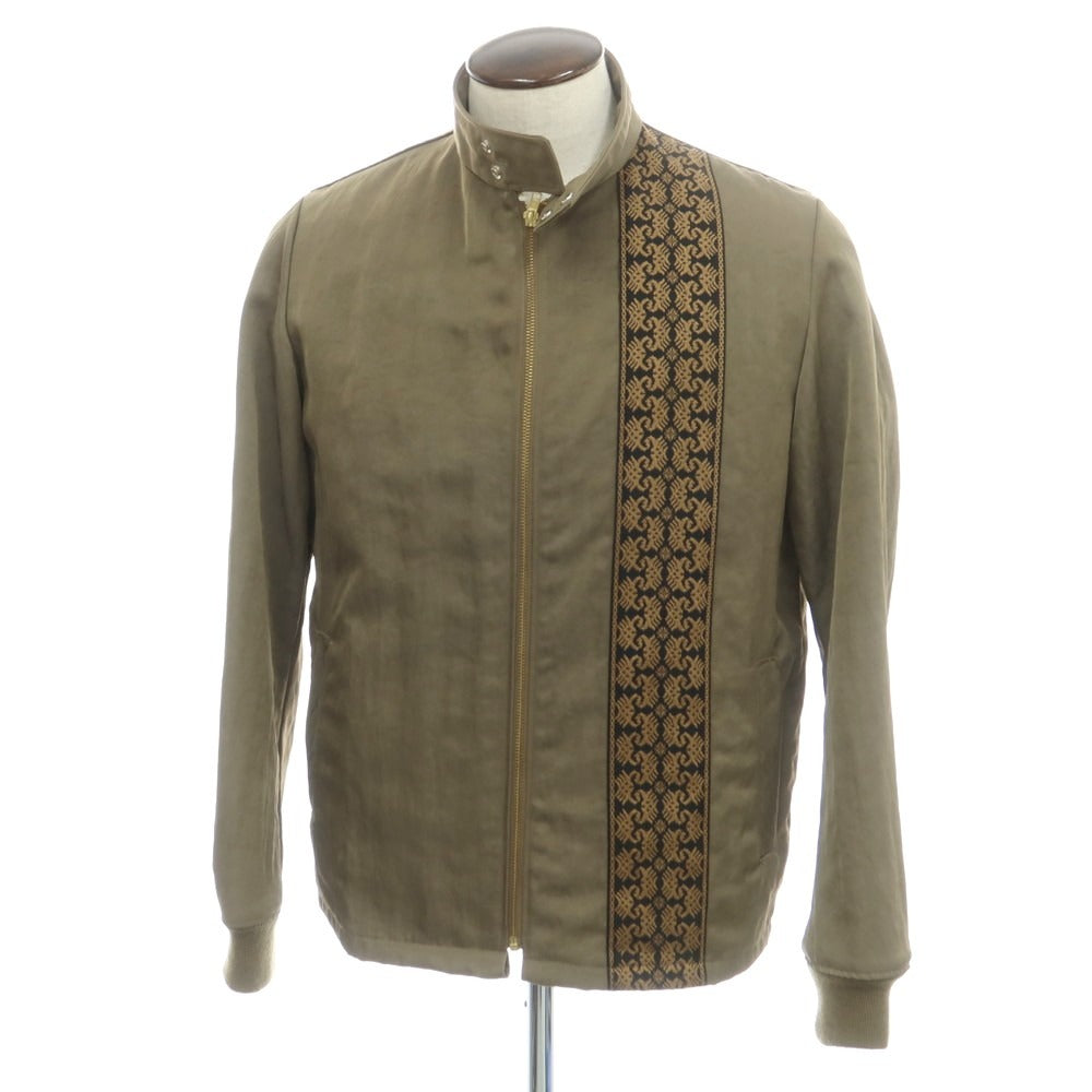 【新品アウトレット】フェノメノン ビヨンド ディスクリプション p.b.d. ナイロン スタンドカラー ジップアップ ブルゾン オリーブカーキ系【 L 】【 状態ランクN- 】【 メンズ 】