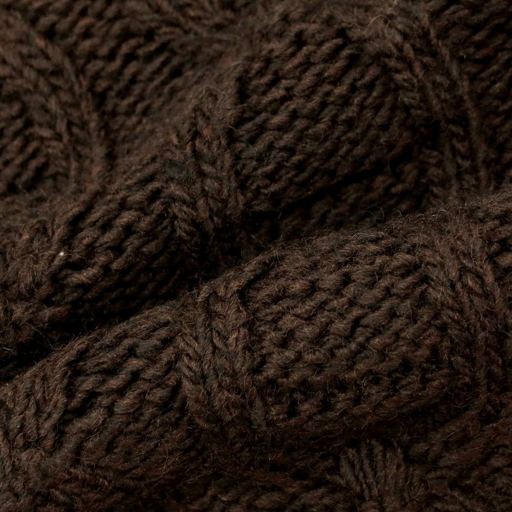 【新品】センス SSEINSE アクリルウール クルーネック プルオーバーニット ダークブラウン【 S 】【 状態ランクN 】【 メンズ 】