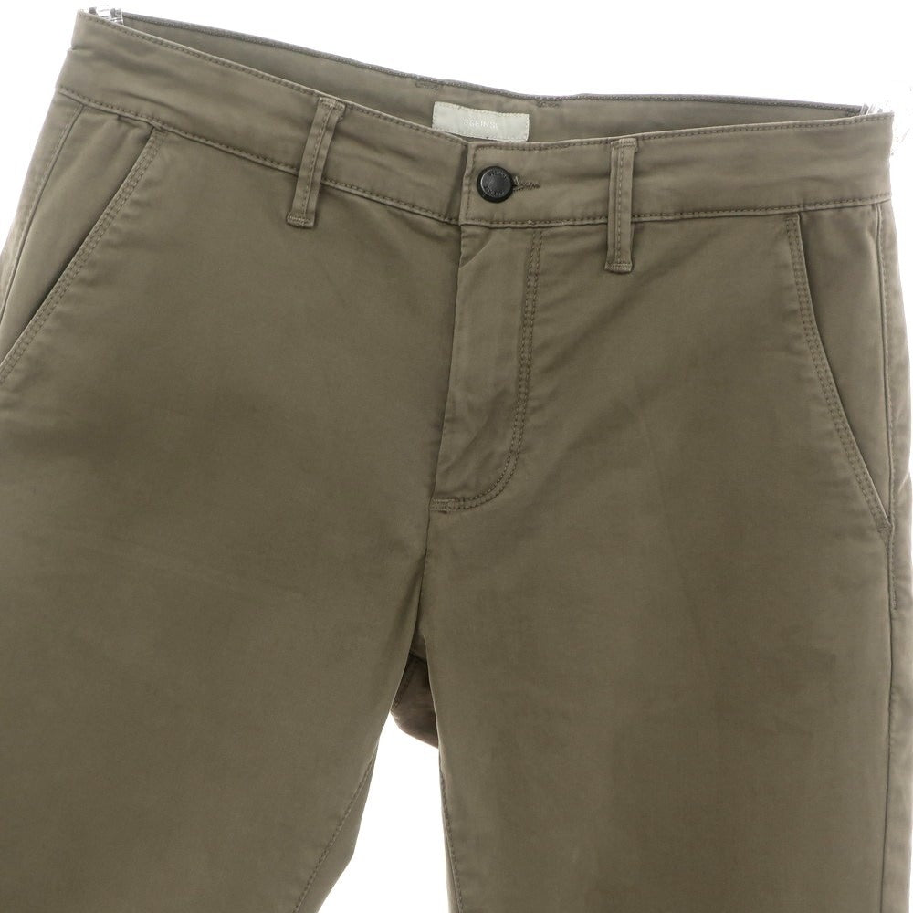 【新品アウトレット】センス SSEINSE ストレッチコットン カジュアルスラックスパンツ カーキ【 44 】【 状態ランクN- 】【 メンズ 】