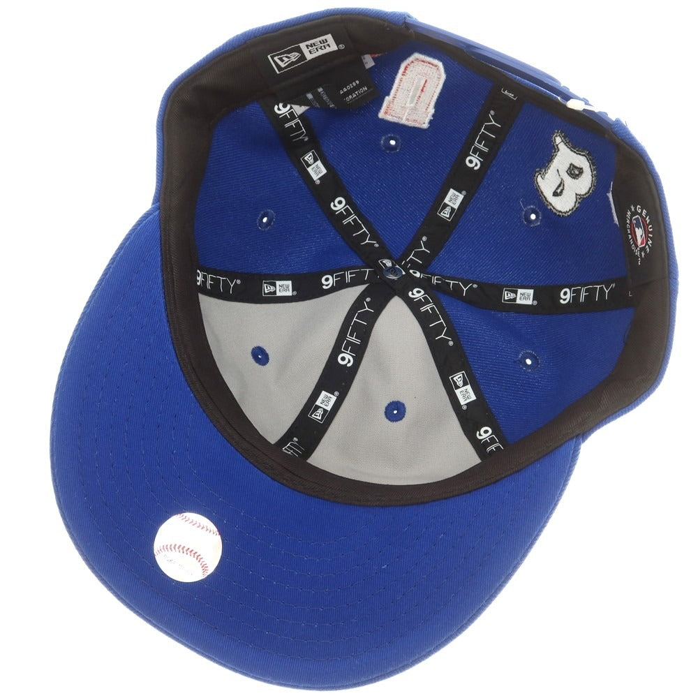 【中古】セント マイケル SAINT Mxxxxxx × NEW ERA 2025年春夏 キャップ ブルー【 状態ランクA 】【 メンズ 】