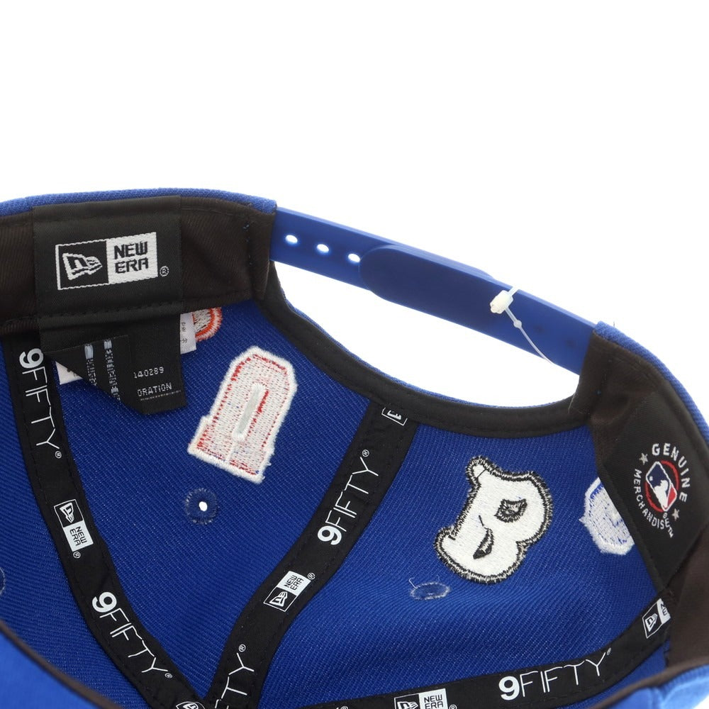 【中古】セント マイケル SAINT Mxxxxxx × NEW ERA 2025年春夏 キャップ ブルー【 状態ランクA 】【 メンズ 】