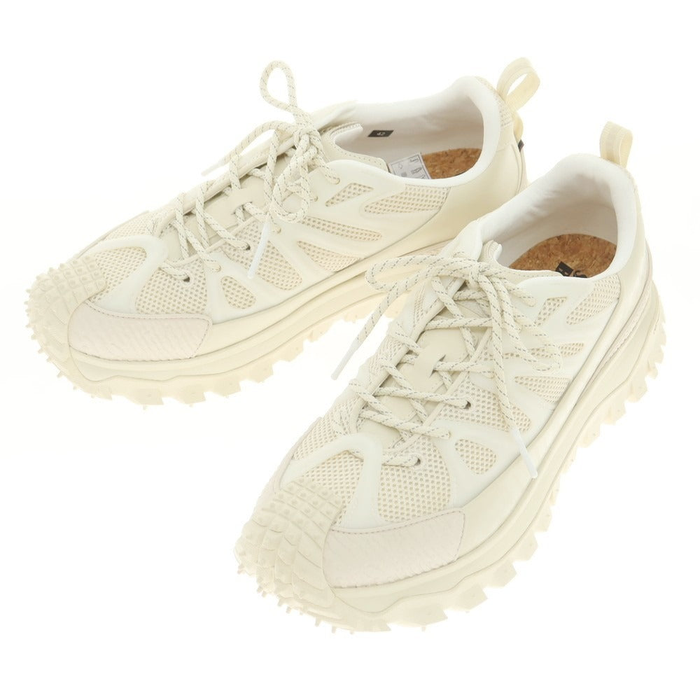 【中古】モンクレール MONCLER × Salehe bembury Trailgrip Amoeba スニーカー ライトベージュ【 42 】【 状態ランクA 】【 メンズ 】