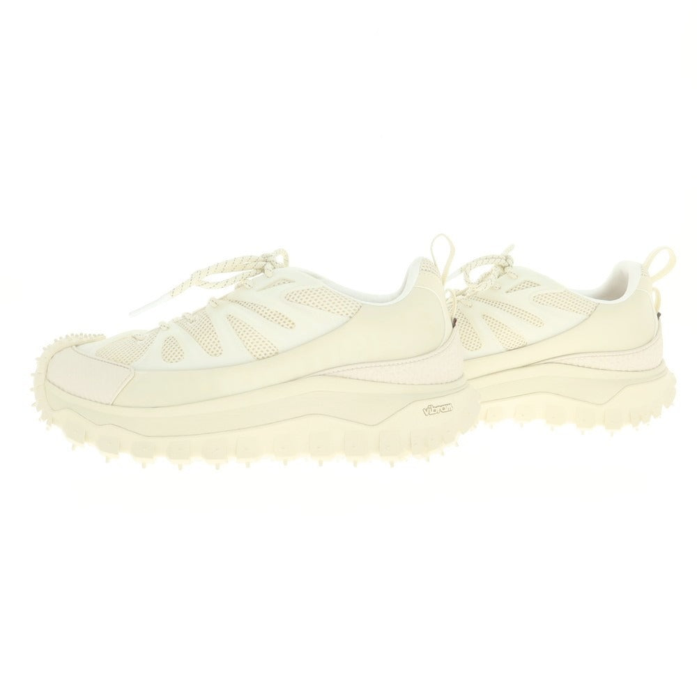 【中古】モンクレール MONCLER × Salehe bembury Trailgrip Amoeba スニーカー ライトベージュ【 42 】【 状態ランクA 】【 メンズ 】