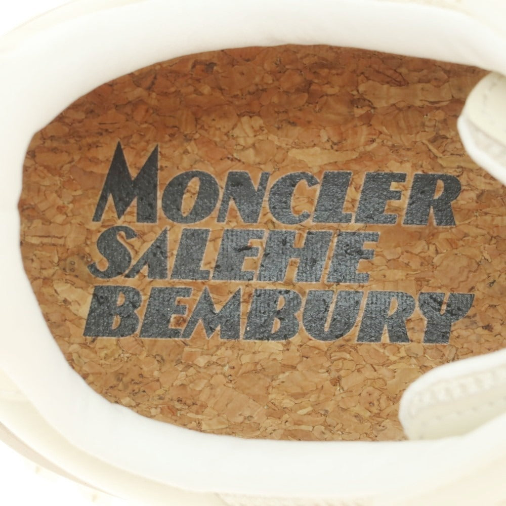 【中古】モンクレール MONCLER × Salehe bembury Trailgrip Amoeba スニーカー ライトベージュ【 42 】【 状態ランクA 】【 メンズ 】