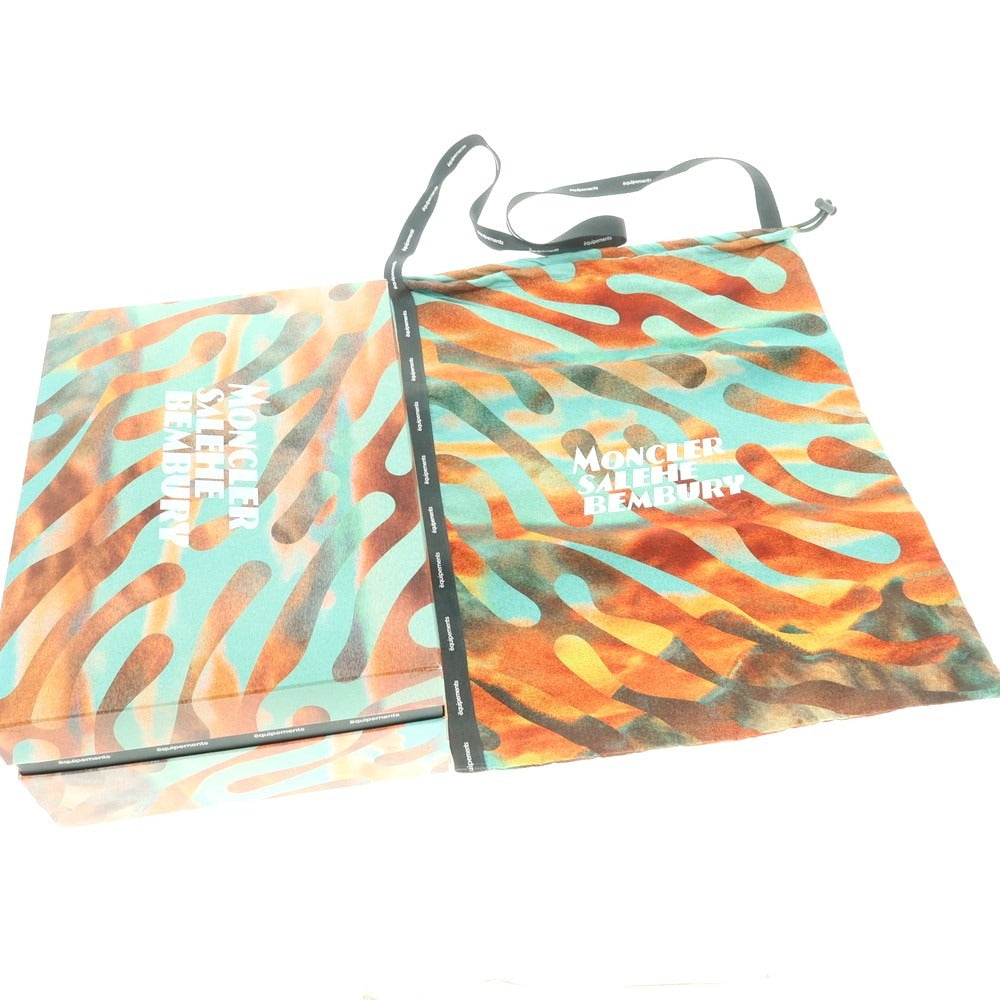 【中古】モンクレール MONCLER × Salehe bembury Trailgrip Amoeba スニーカー ライトベージュ【 42 】【 状態ランクA 】【 メンズ 】