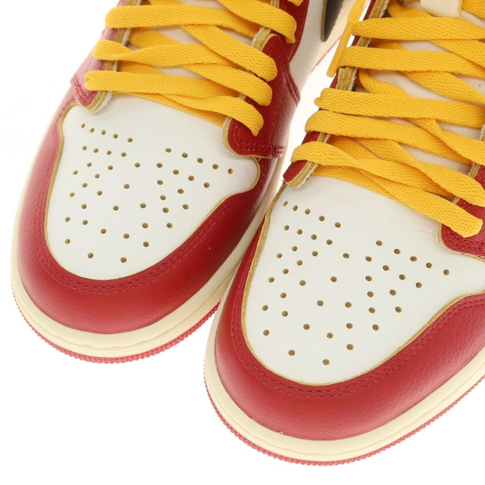 【中古】【未使用】ユニオン UNION × NIKE 2025年春夏 AIR JORDAN 1 RETRO スニーカー レッドxホワイト系【 27cm 】【 状態ランクS 】【 メンズ 】
