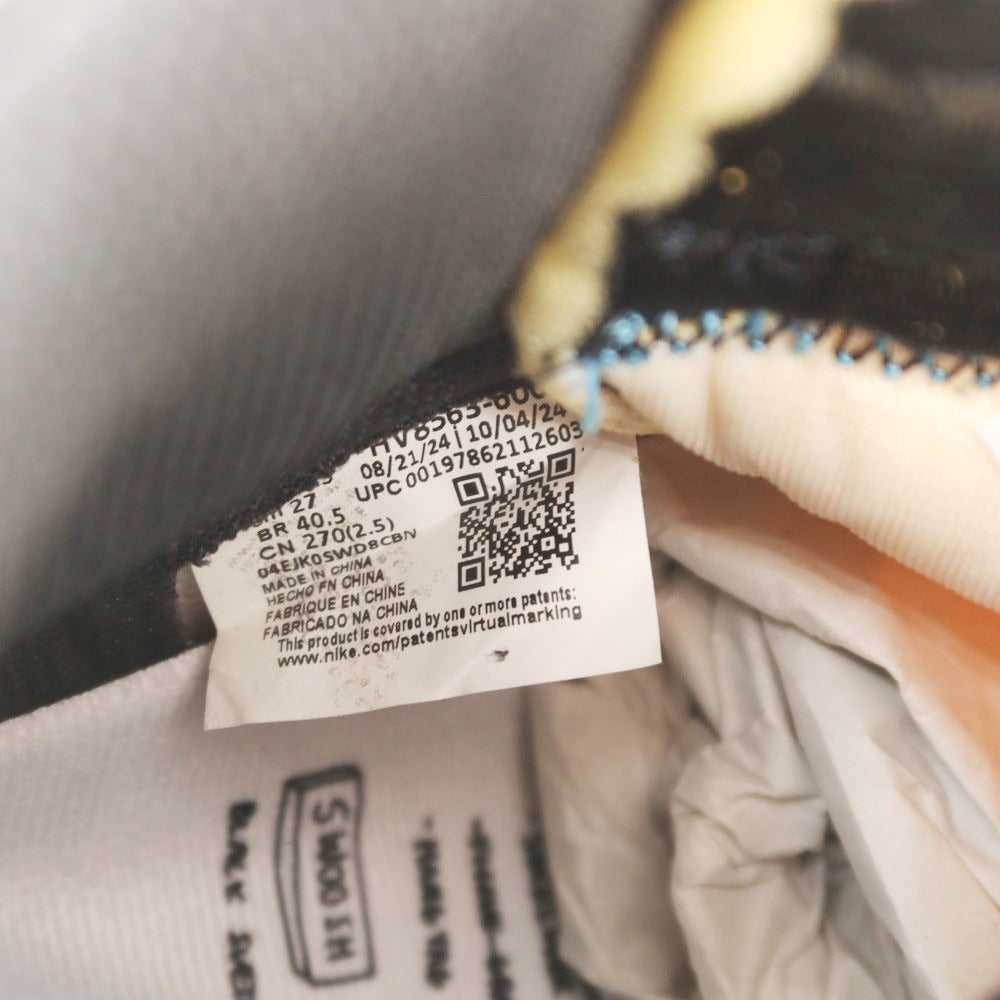 【中古】【未使用】ユニオン UNION × NIKE 2025年春夏 AIR JORDAN 1 RETRO スニーカー レッドxホワイト系【 27cm 】【 状態ランクS 】【 メンズ 】