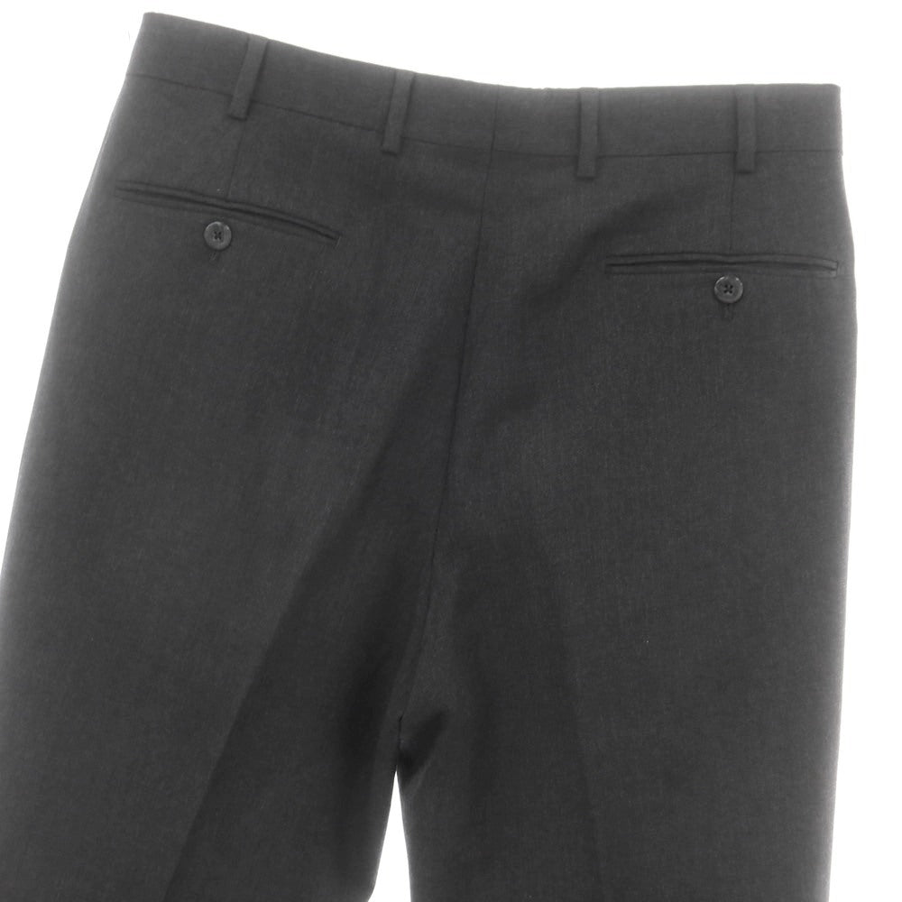 【中古】ベルベスト Belvest ウール ドレススラックスパンツ チャコール【 50 】【 状態ランクC 】【 メンズ 】