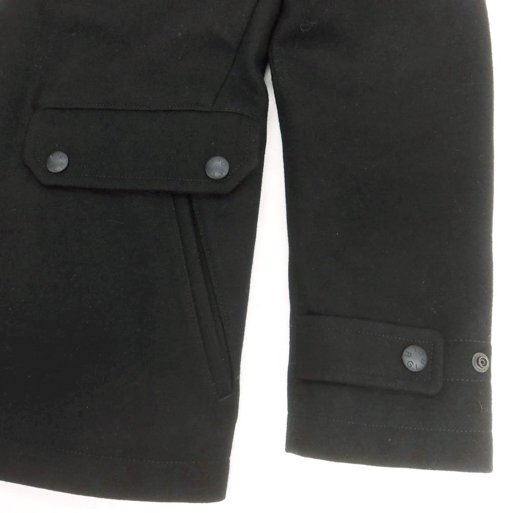 【中古】グリーンレーベルリラクシング green label relaxing ウールナイロン 中綿 フーデッドコート ブラック【 S 】【 状態ランクC 】【 メンズ 】