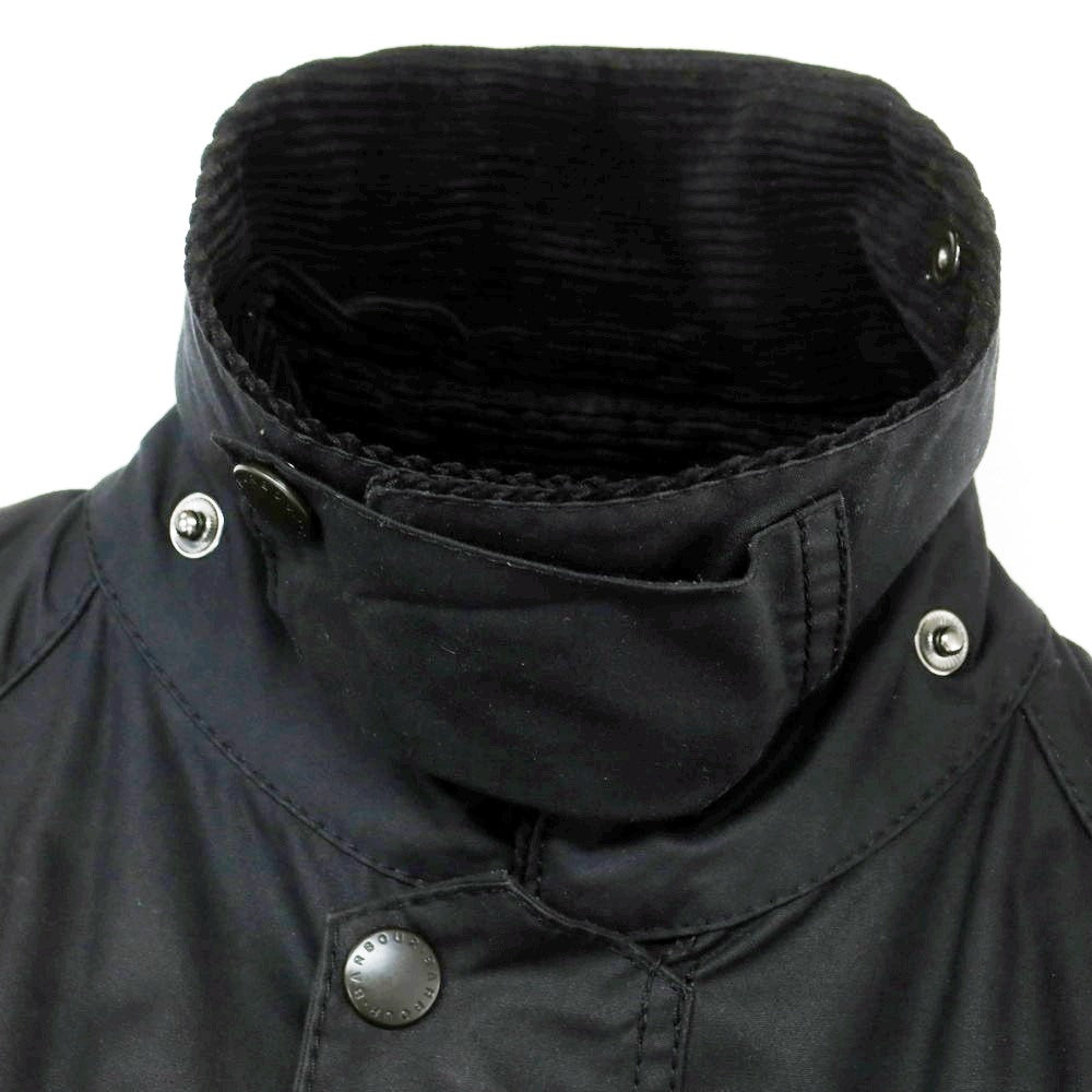 【中古】バブアー Barbour SL BEDALE オイルドコットン フィールドジャケット ブラック【 36 】【 状態ランクC 】【 メンズ 】