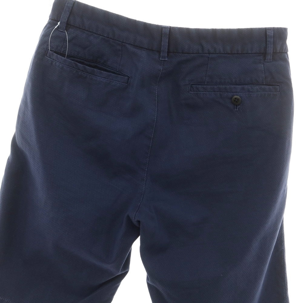 【中古】エトネ ETONNE ストレッチコットン ショートパンツ ネイビー【 S 】【 状態ランクC 】【 メンズ 】