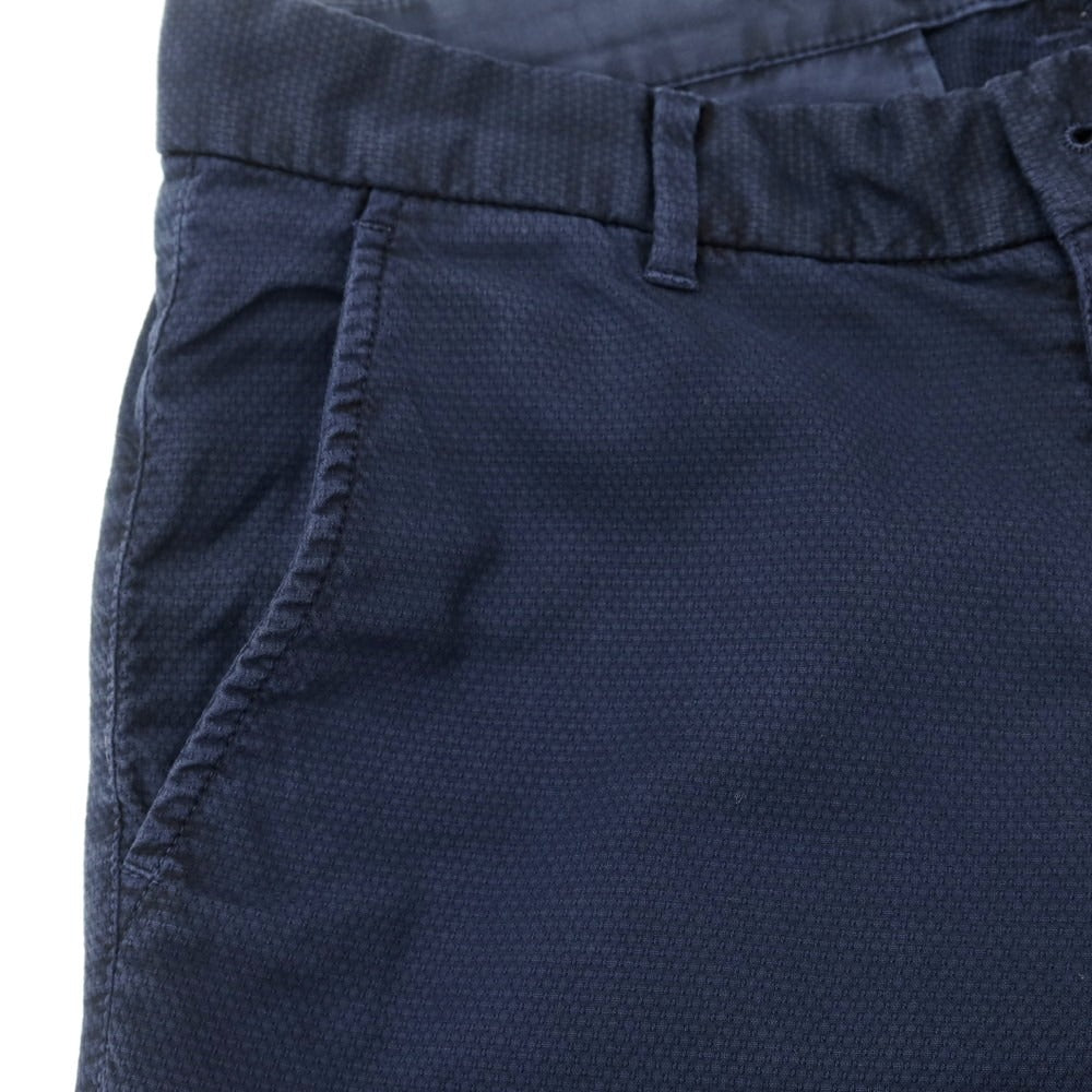【中古】エトネ ETONNE ストレッチコットン ショートパンツ ネイビー【 S 】【 状態ランクC 】【 メンズ 】