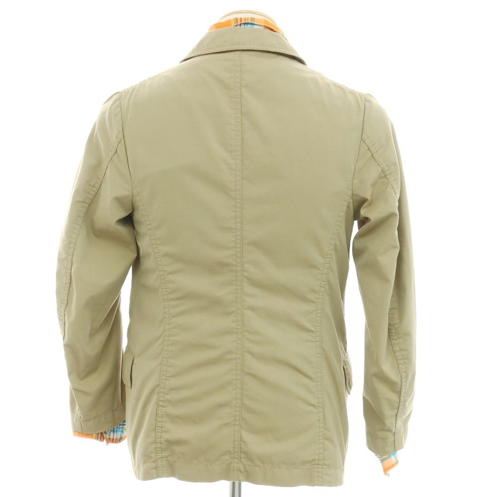 【中古】ジュンヤワタナベ コムデギャルソン JUNYA WATANABE COMME des GARCONS 2009年春夏 リバーシブル レイヤード ジャケット オリーブベージュ系xオレンジ【 SS 】【 状態ランクB 】【 メンズ 】