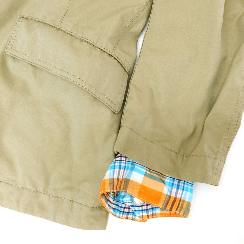 【中古】ジュンヤワタナベ コムデギャルソン JUNYA WATANABE COMME des GARCONS 2009年春夏 リバーシブル レイヤード ジャケット オリーブベージュ系xオレンジ【 SS 】【 状態ランクB 】【 メンズ 】