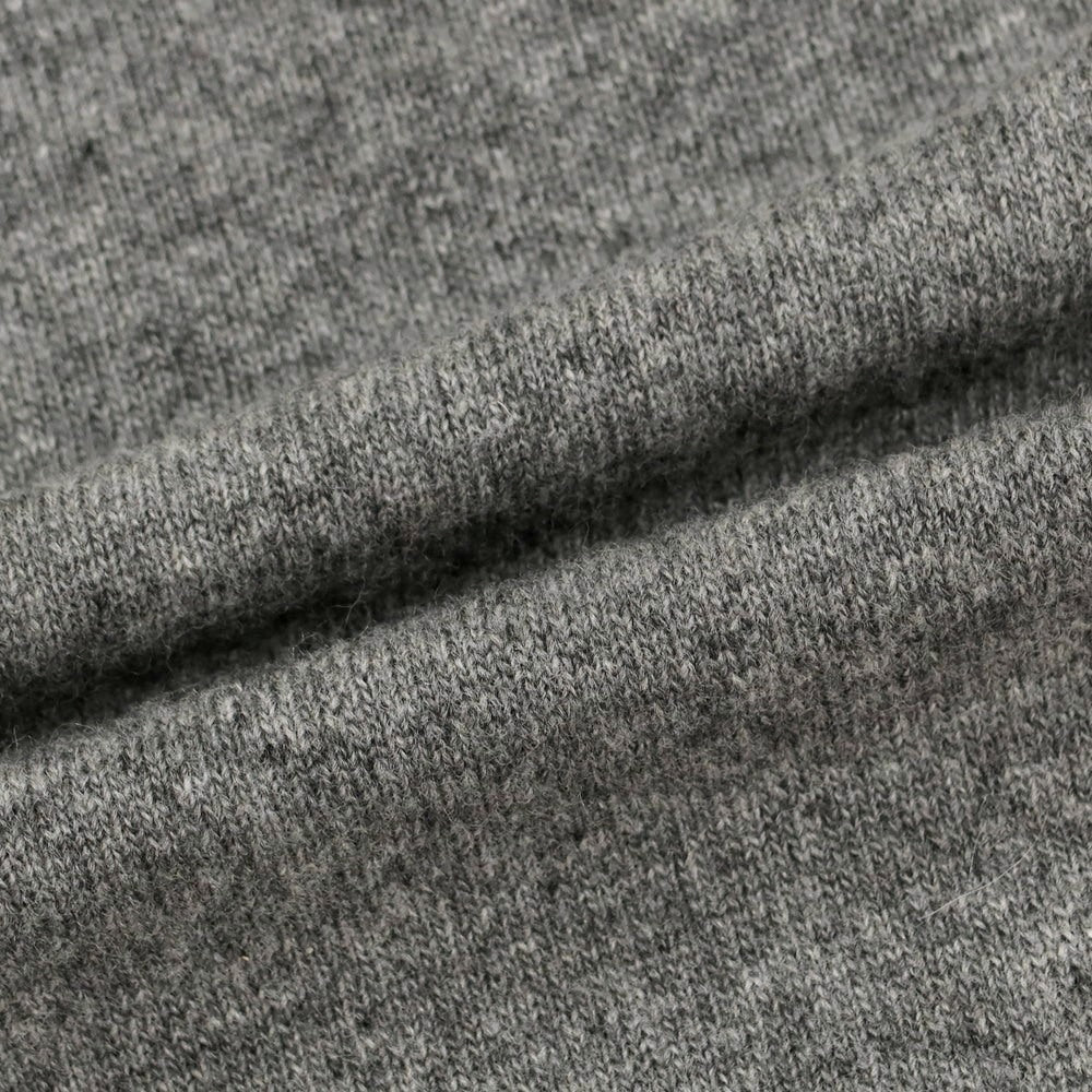 【中古】ザノーネ ZANONE ウールカシミヤ クルーネック プルオーバーニット メランジグレー【 48 】【 状態ランクB 】【 メンズ 】