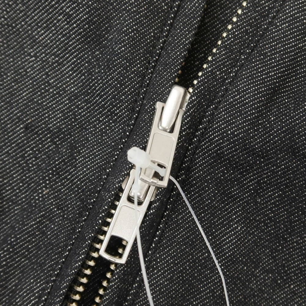 【中古】マンド Mando ストレッチデニム ライダースジャケット ブラック【 1 】【 状態ランクB 】【 メンズ 】