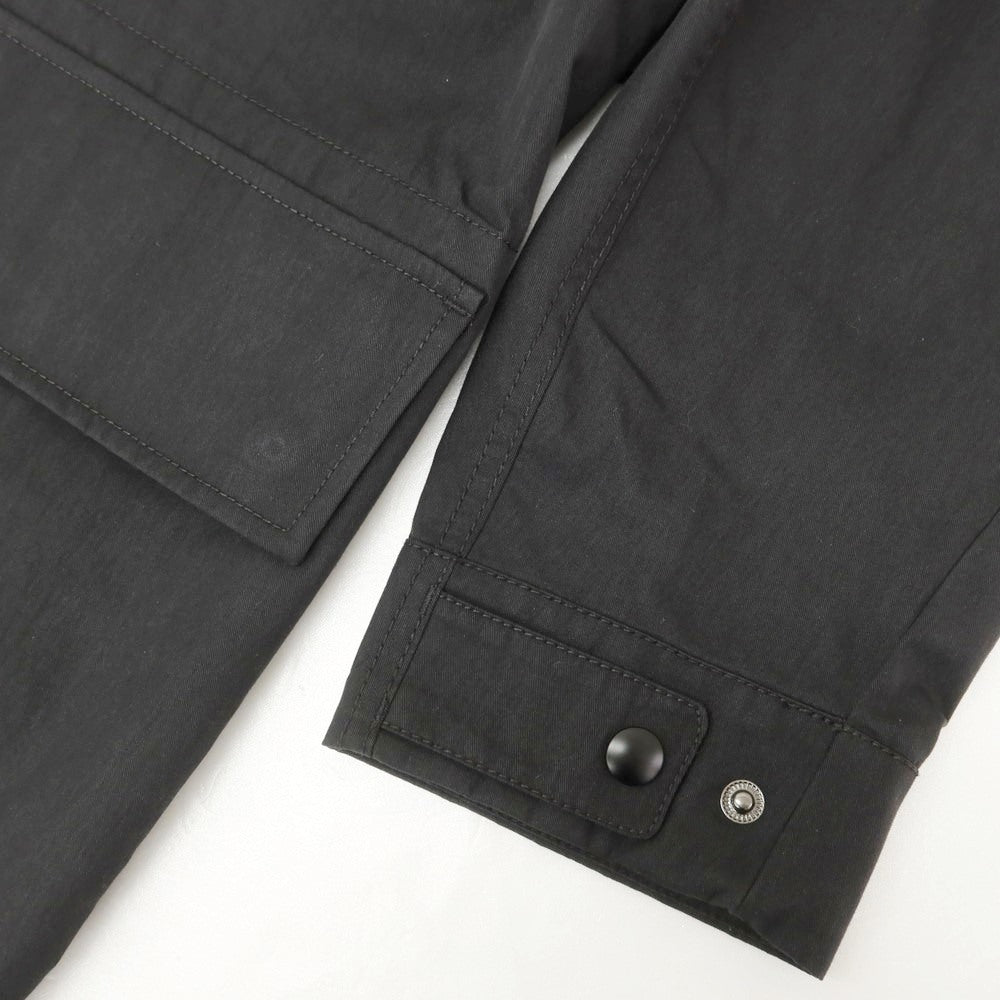 【中古】バナナリパブリック Banana Republic 2025年春夏 コットンナイロン コート ブラック【 M 】【 状態ランクB 】【 メンズ 】