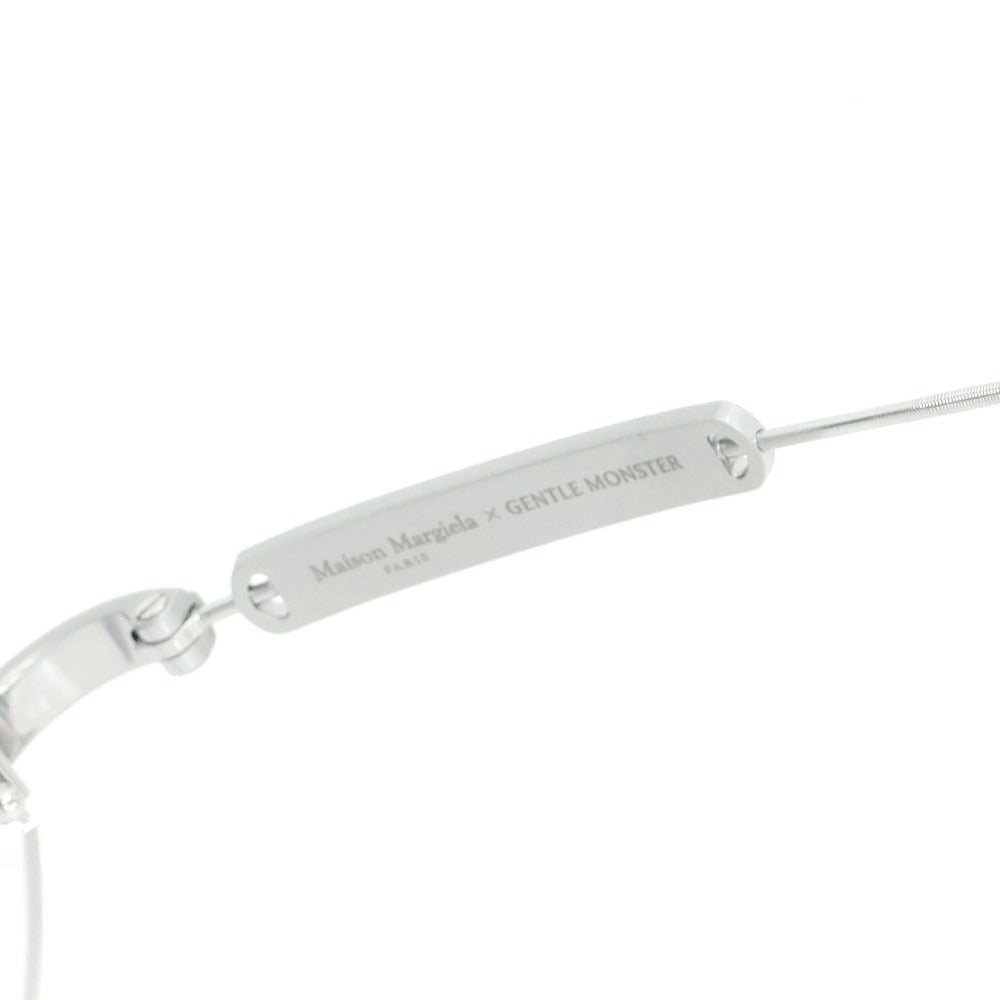 【中古】メゾン マルジェラ Maison Margiela × Gentle Monster 2025年春夏 メガネ シルバー【 状態ランクA 】【 メンズ 】