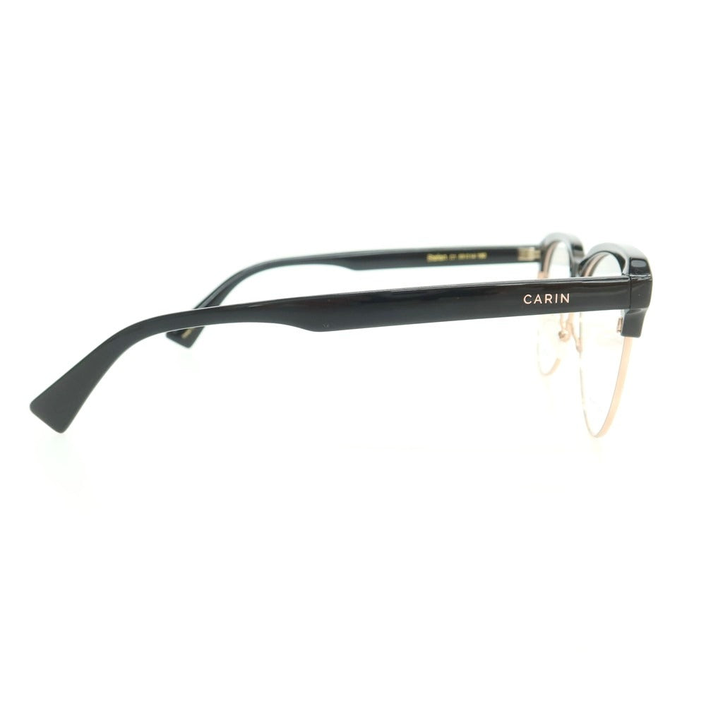 【中古】カリン CARIN Stefan サーモント メガネ ブラックxピンクゴールド【 59□14 150 】【 状態ランクB 】【 メンズ 】