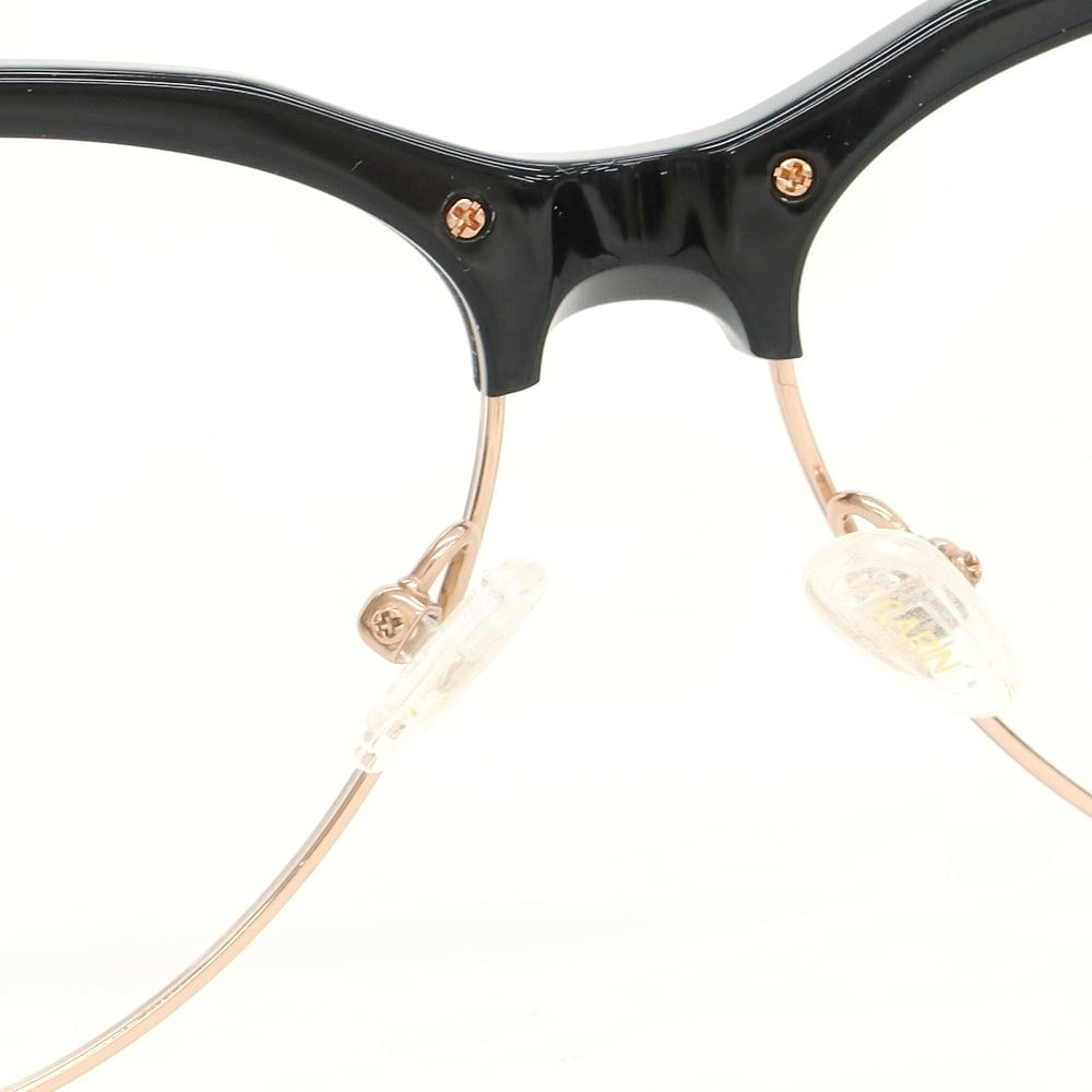 【中古】カリン CARIN Stefan サーモント メガネ ブラックxピンクゴールド【 59□14 150 】【 状態ランクB 】【 メンズ 】