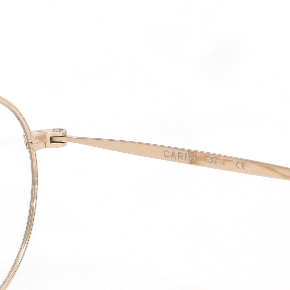 【中古】カリン CARIN Edell ウインザーリム メガネ ピンクゴールド【 53□19 148 】【 状態ランクB 】【 メンズ 】