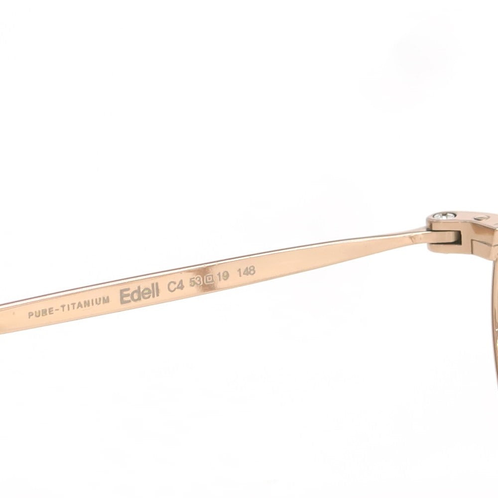 【中古】カリン CARIN Edell ウインザーリム メガネ ピンクゴールド【 53□19 148 】【 状態ランクB 】【 メンズ 】