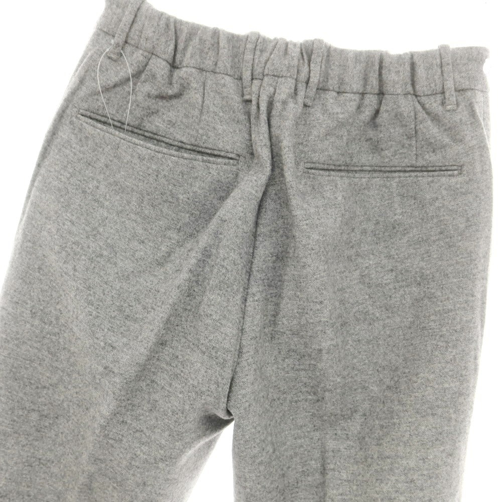 【中古】インコテックス INCOTEX BEAMS F別注 ウール イージースラックスパンツ メランジグレー【 44 】【 状態ランクA 】【 メンズ 】