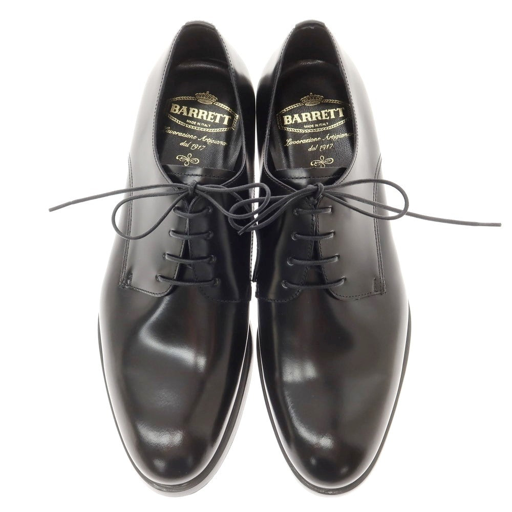 【新品】バレット BARRETT ガラスレザー プレーントゥ ドレスシューズ ブラック【 10 】【 状態ランクN 】【 メンズ 】