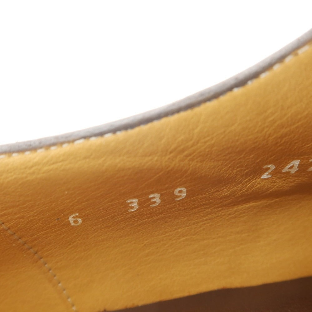 【新品】バレット BARRETT カントリーカーフ プレーントゥ シューズ ブラウン【 6 】【 状態ランクN 】【 メンズ 】