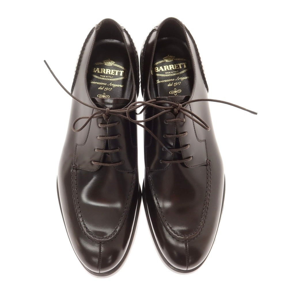 【新品】バレット BARRETT ガラスレザー Uチップ ドレスシューズ ブラックブラウン【 7 】【 状態ランクN 】【 メンズ 】