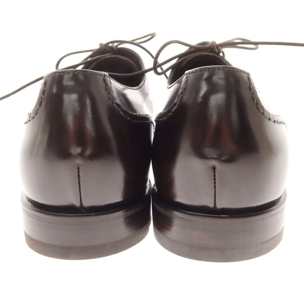 【新品】バレット BARRETT ガラスレザー Uチップ ドレスシューズ ブラックブラウン【 7 】【 状態ランクN 】【 メンズ 】