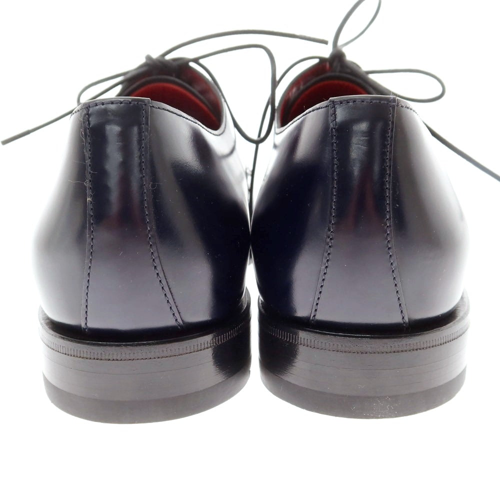 【新品アウトレット】バレット BARRETT ガラスレザー プレーントゥ ドレスシューズ ブラックネイビー【 6 】【 状態ランクN- 】【 メンズ 】