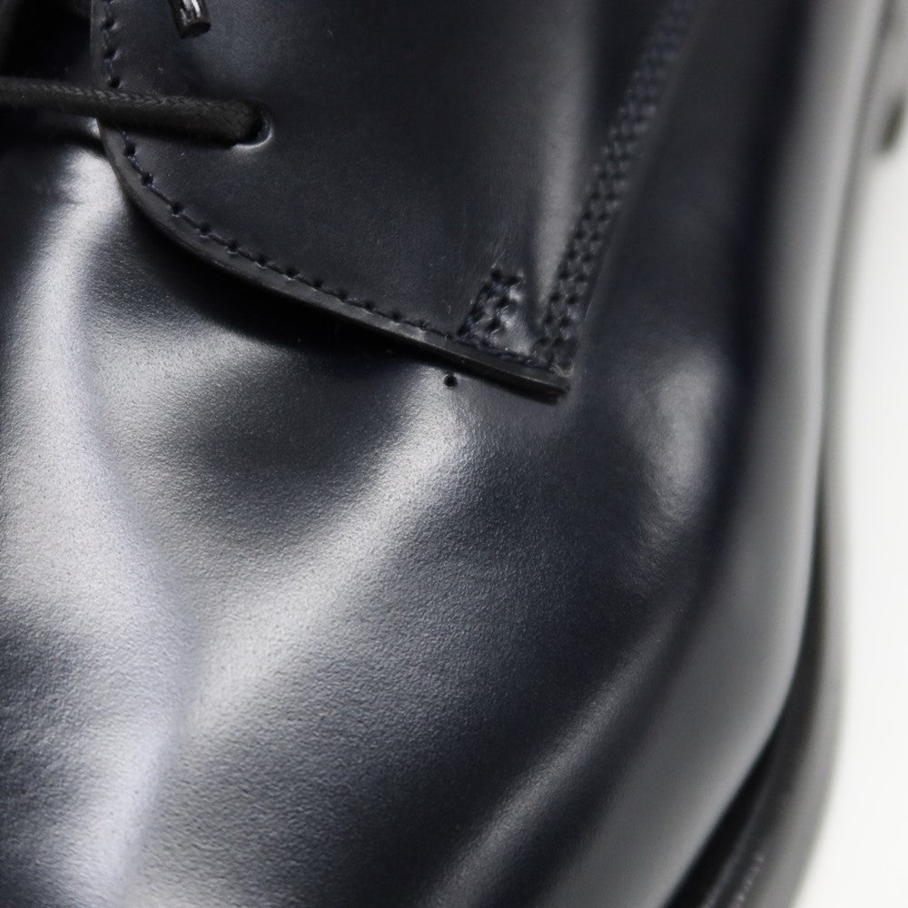 【新品アウトレット】バレット BARRETT ガラスレザー プレーントゥ ドレスシューズ ブラックネイビー【 6 】【 状態ランクN- 】【 メンズ 】