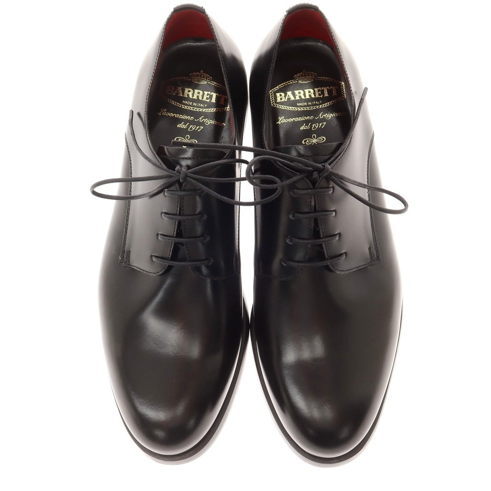 【新品】バレット BARRETT ガラスレザー プレーントゥ ドレスシューズ ブラック【 6.5 】【 状態ランクN 】【 メンズ 】