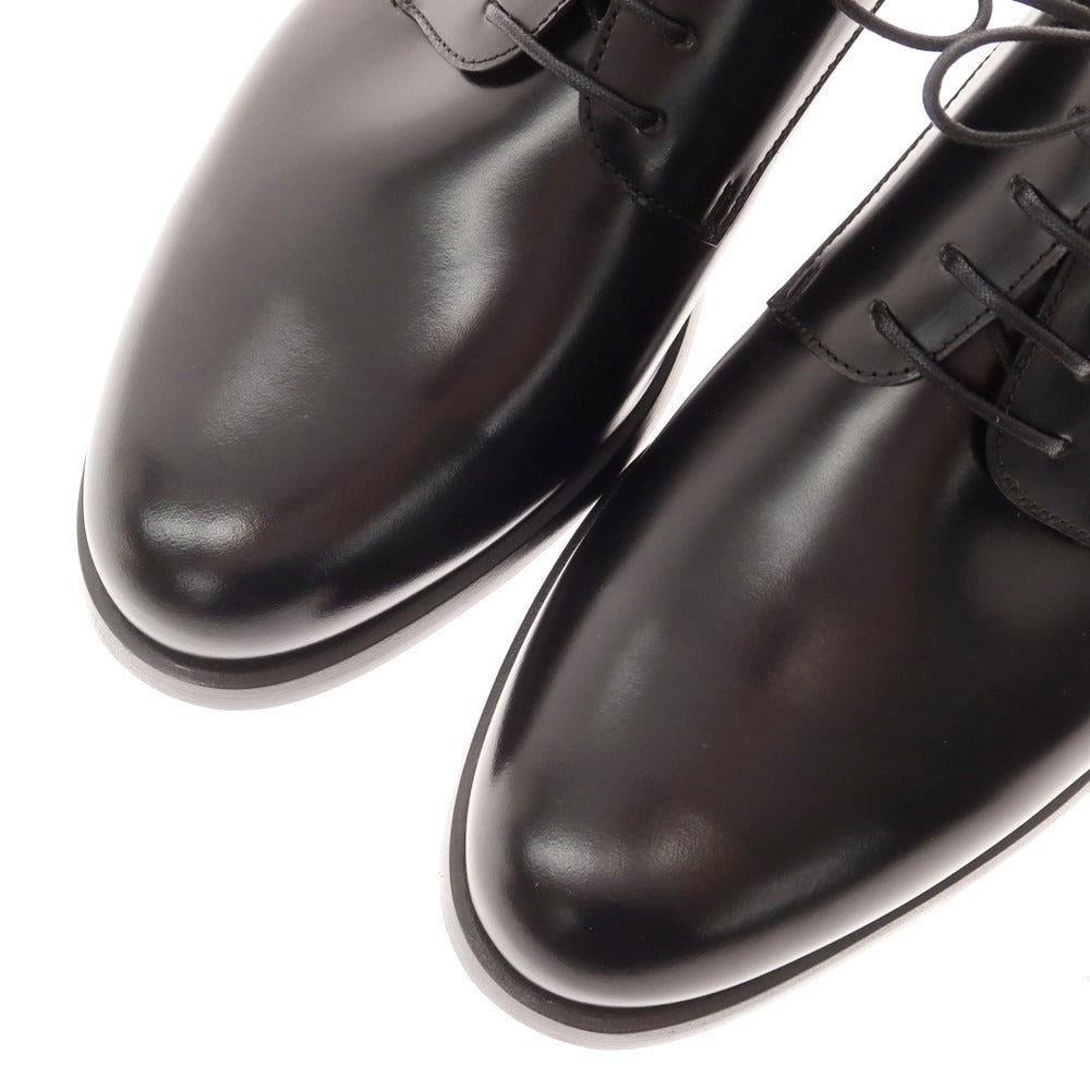 【新品】バレット BARRETT ガラスレザー プレーントゥ ドレスシューズ ブラック【 6.5 】【 状態ランクN 】【 メンズ 】