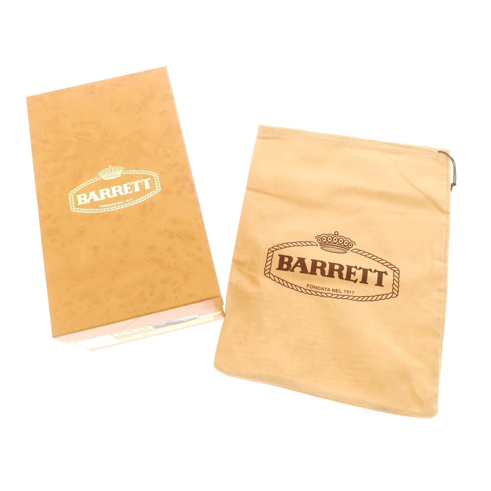 【新品】バレット BARRETT ガラスレザー プレーントゥ ドレスシューズ ブラック【 6.5 】【 状態ランクN 】【 メンズ 】